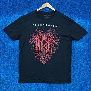 Sleep Token Take Me Back to Eden Art Heart Metal Band Tee L
